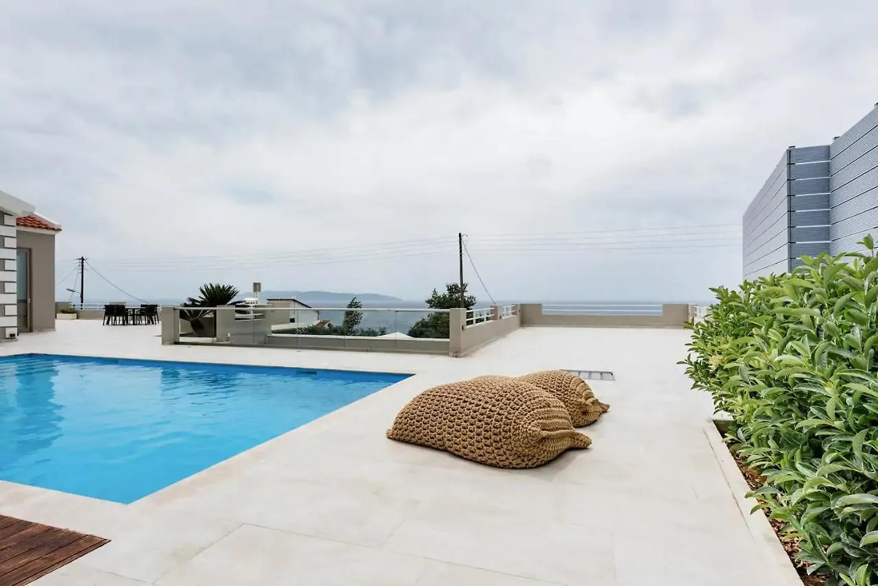 Etherealvilla-Family Villa With Pool Lourdata  Lourdata (Kefalonia)