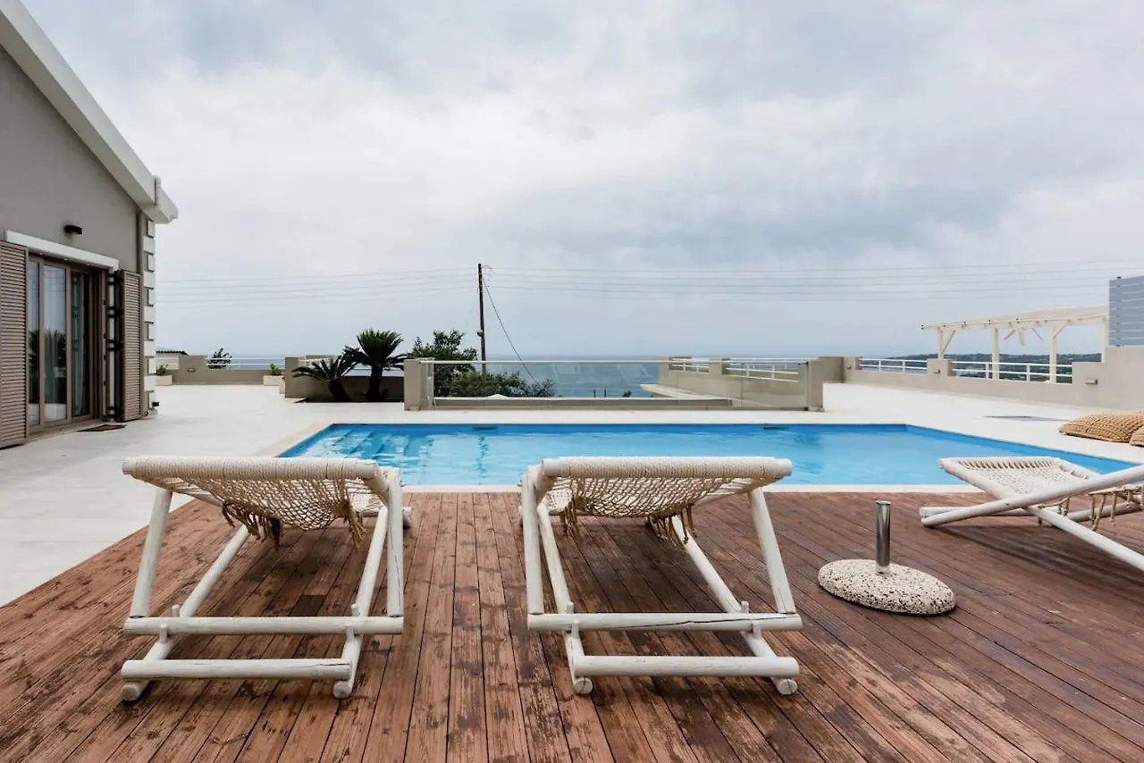 Etherealvilla-Family Villa With Pool Lourdata  Grecia